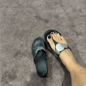 CROCS Black Sandals